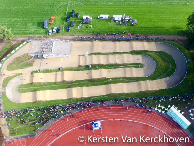 Luchtfoto parcours